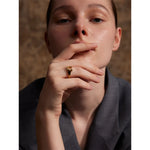 Anel Omega Banhado a Ouro