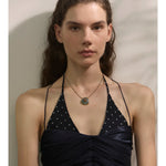 Colar com pingente pedra Ágata