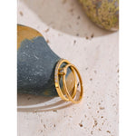 Conjunto anéis Dois Amores